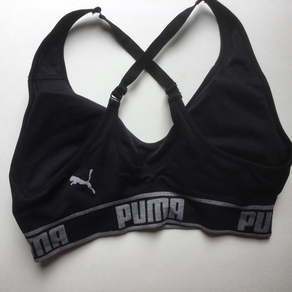 Puma Cross Back Sports Bra - Picture 2 of 3